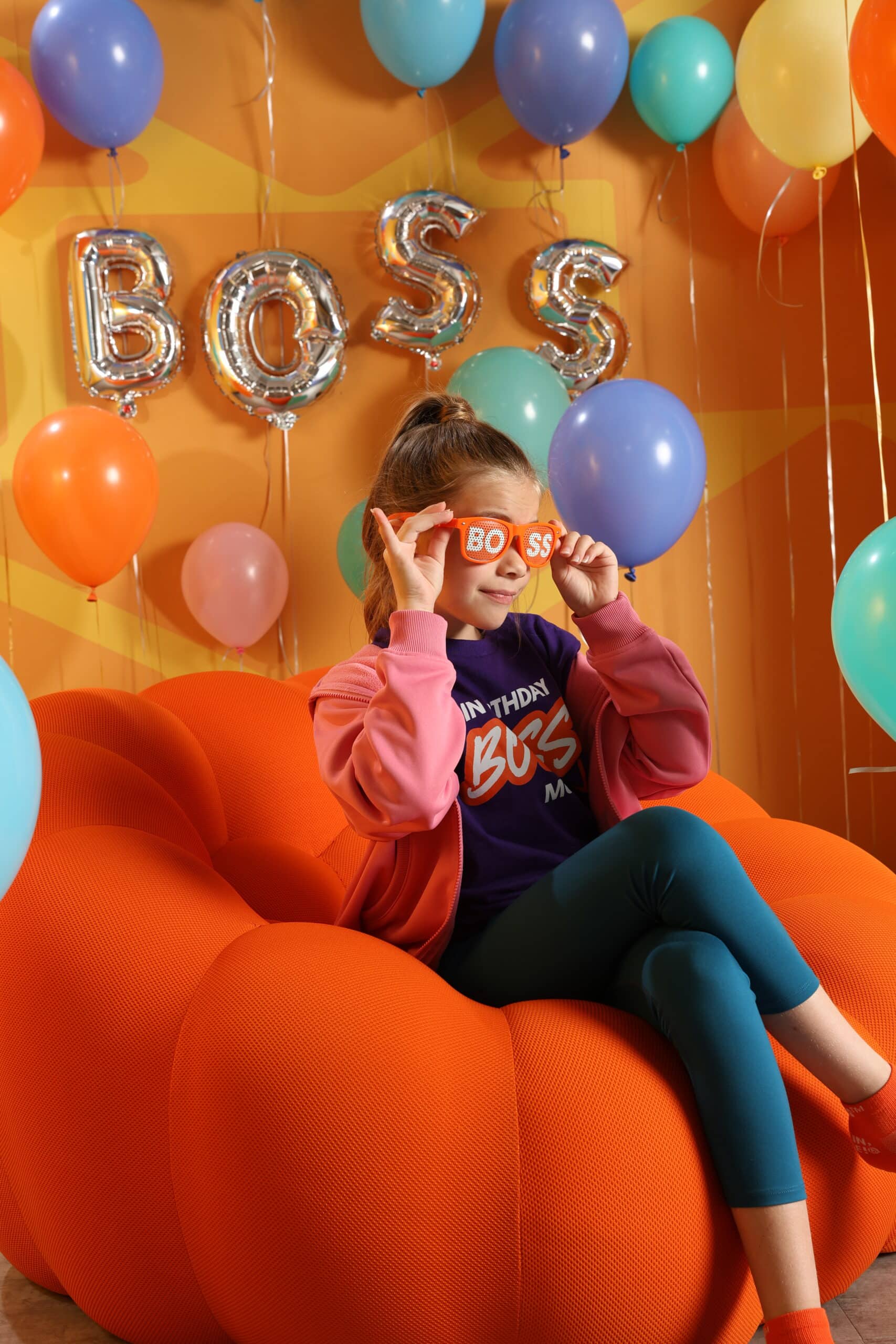 Girl Modeling for Birthday